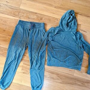 Albion Heathered  Lounge Hoodie Set